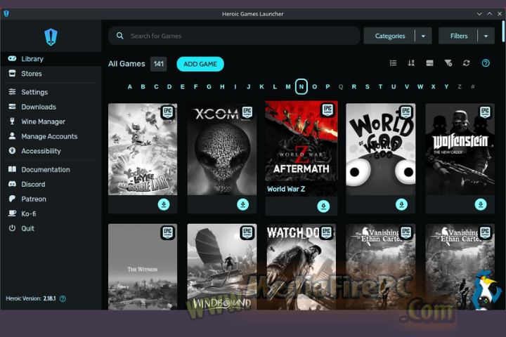 Heroic Games Launcher 2025 v2.18.1 free download