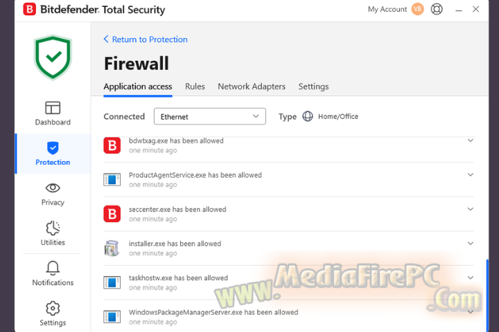 Minimal Fire wall 2025 v2.5.3 for pc