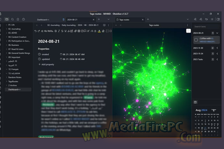Obsidian Canvas 2025 v1.9.14 free download