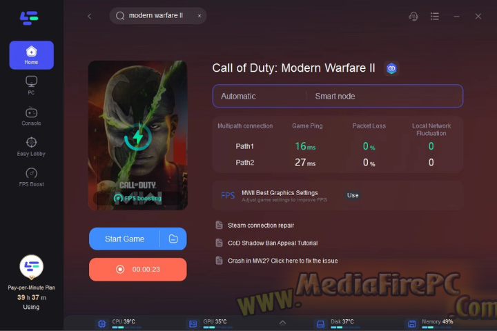 Boost Ping Setup 2025 v1.6.0 free download