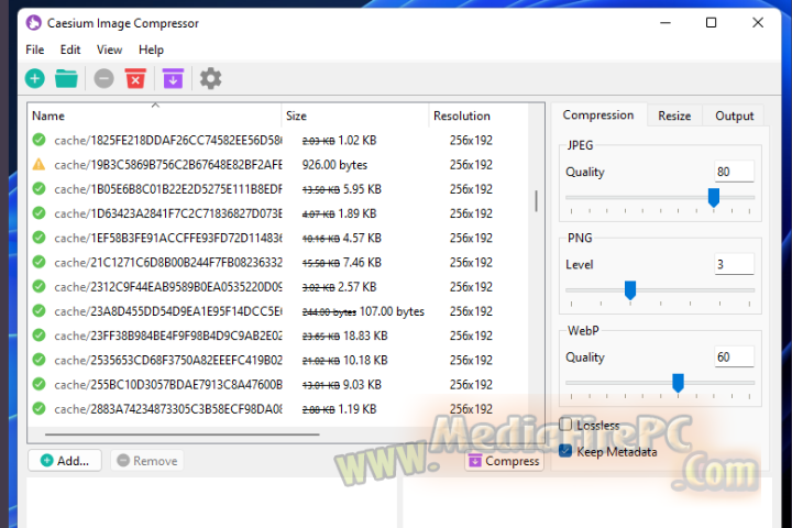 Caesium Image Compressor 2025 v2.8.5 full version
