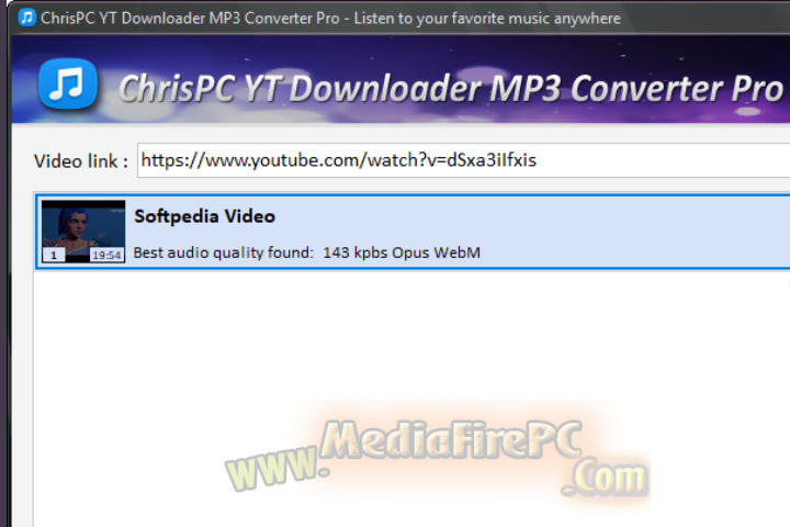 ChrisPC YTD Downloader MP3 Converter Pro 2025 v6.25.1026 for pc ChrisPC YTD Downloader MP3 Converter Pro 2025 v6.25.1026 for pc