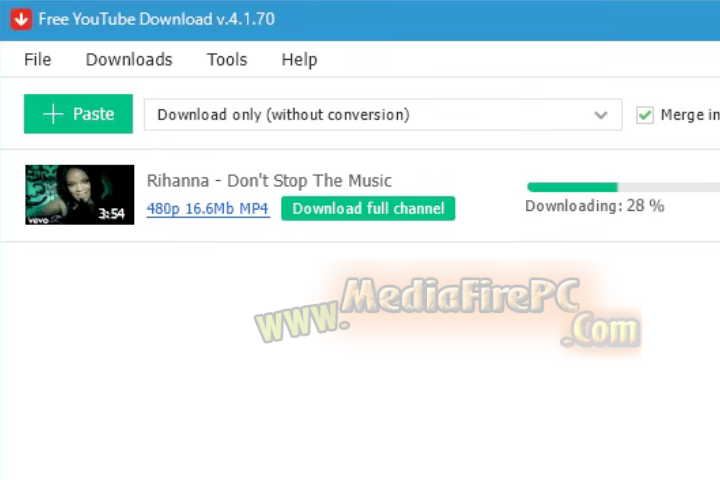 Free YouTube To MP3 Converter 2025 v4.4.43.1025 for pc