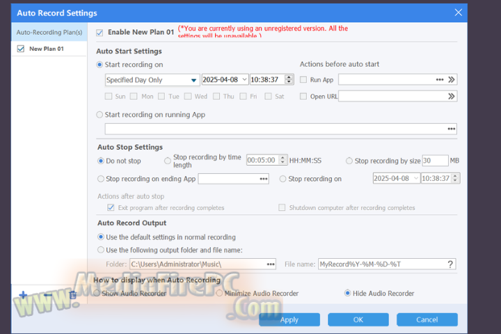 GiliSoft Audio Recorder Pro 2025 v13.8 free download