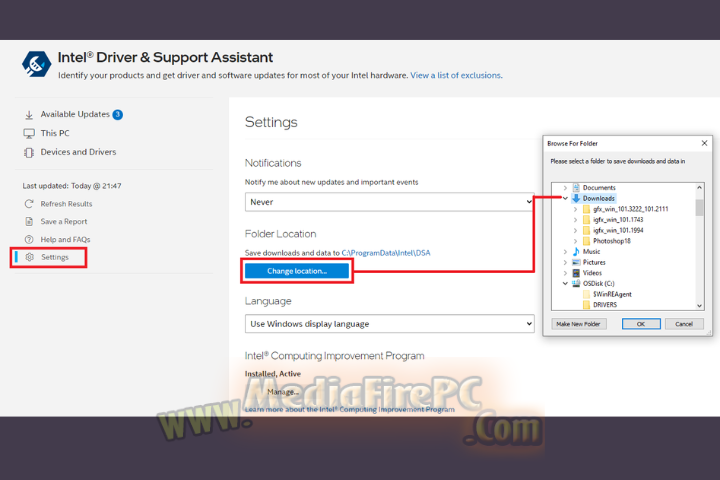  Intel Driver & Support Assistant 2025 v24.4.36.6 full version