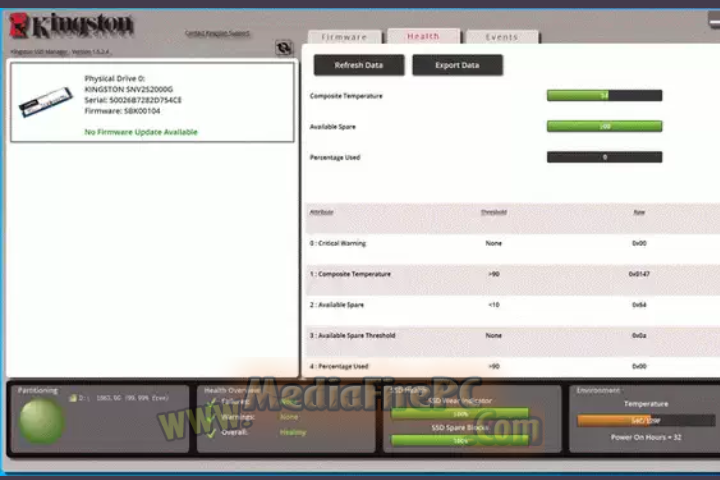 Kingston SSD Manager 2025 v1.5.6.0 for pc
