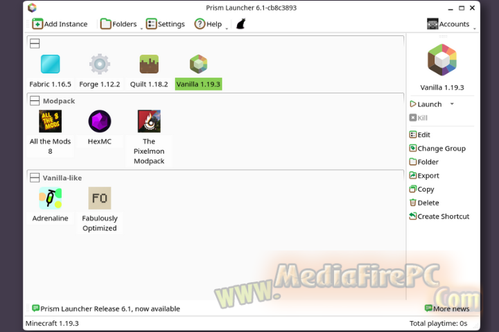 Prism Launcher 2025 v9.4 for pc Prism Launcher 2025 v9.4 for pc