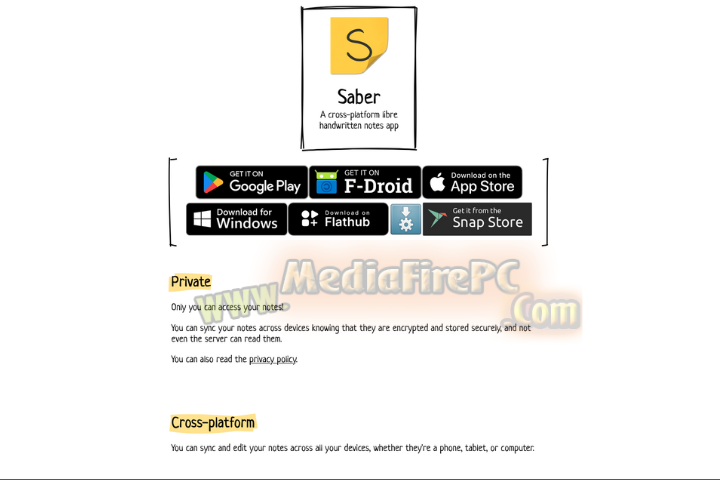 Saber - Handwritten Notes 2025 v0.26.11 free download