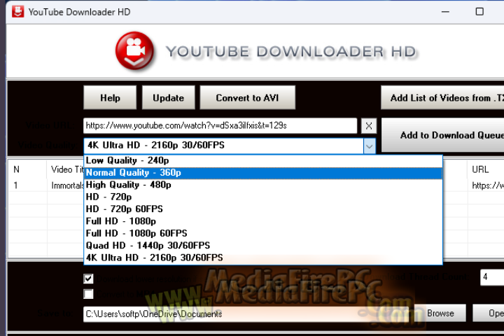 YoutubeDownloaderHD 2025 v5.9.9.4 full version