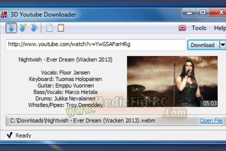 3DYoutubeDownloader 2025 v1.24 full version