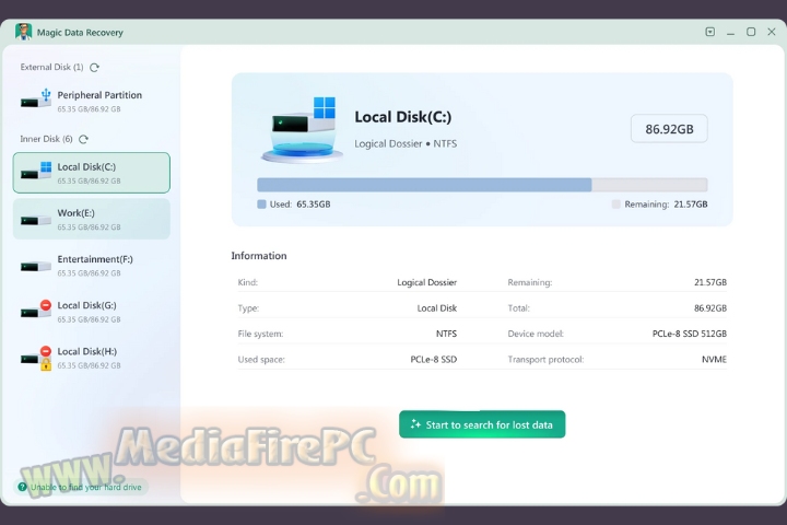  Amagicsoft Magic Data Recovery Technician 2025 v3.11.290.139 full version