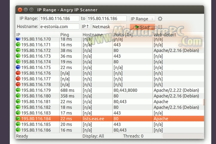 Angry IP Scanner v3.9.1 for pc Angry IP Scanner v3.9.1 for pc