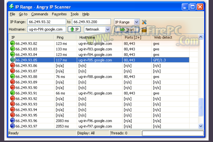 Angry IP Scanner v3.9.1 full version Angry IP Scanner v3.9.1 full version