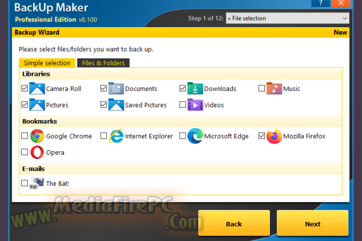 BackUp Maker Professional 2025 v8.318 for pc