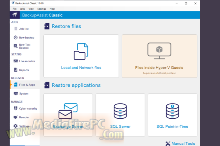 BackupAssist Desktop 2025 v15.0.0 for pc BackupAssist Desktop 2025 v15.0.0 for pc