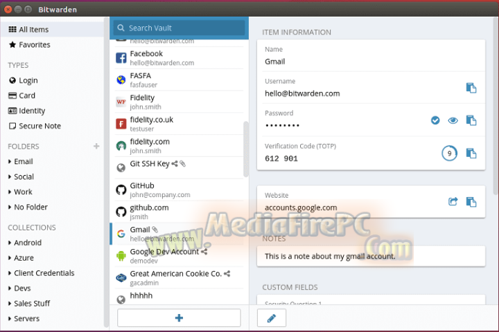 Bitwarden v2025.11.2 free download Bitwarden v2025.11.2 free download