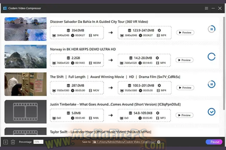  Cisdem Video Compressor 2025 v2.4.0 full version