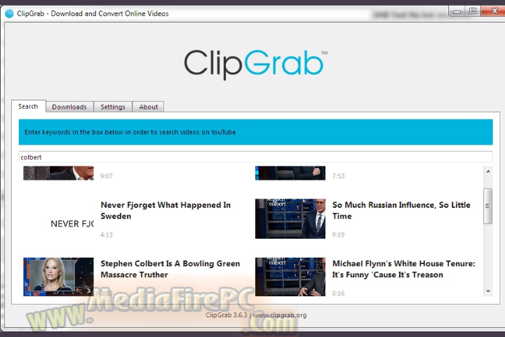 Clip Grab 2025 v3.9.15 free download Clip Grab 2025 v3.9.15 free download