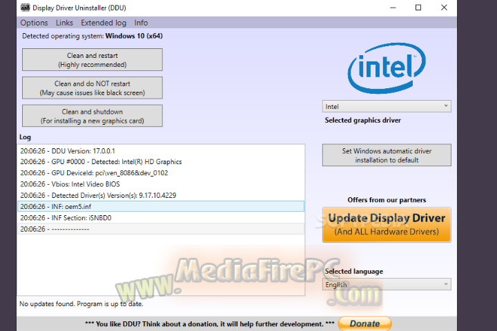 Display Driver Uninstaller 2025 v18.1.3.9 full version