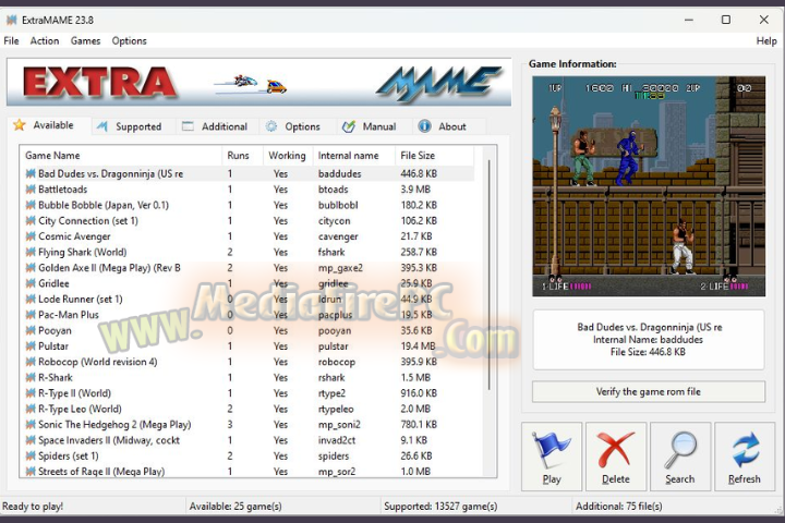 Extra MAME 2025 v25.11 for pc Extra MAME 2025 v25.11 for pc