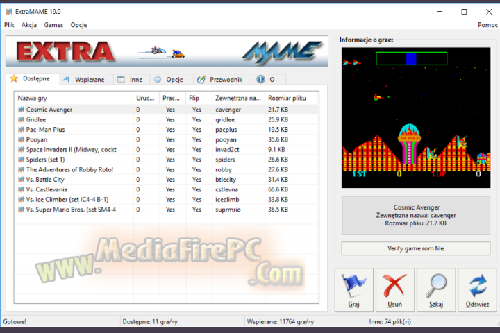 Extra MAME 2025 v25.11 full version Extra MAME 2025 v25.11 full version