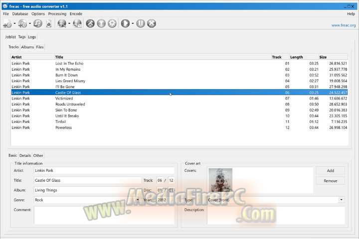Freac-Free Audio Converter 2025 v1.1.7 for pc Freac-Free Audio Converter 2025 v1.1.7 for pc