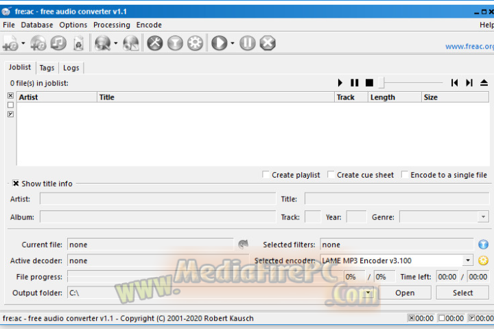 Freac-Free Audio Converter 2025 v1.1.7 free download Freac-Free Audio Converter 2025 v1.1.7 free download