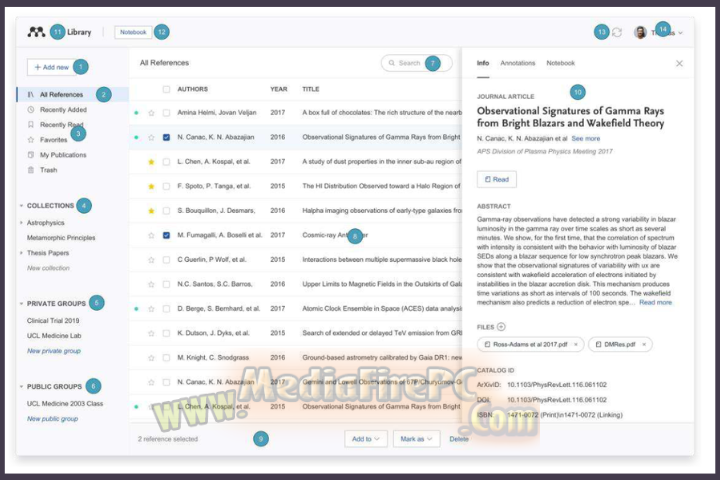 MendeleyReferenceManager 2025 v2.140.0 for pc