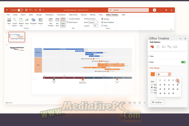 Office Timeline 2025 v13.06.00.00 full version Office Timeline 2025 v13.06.00.00 full version