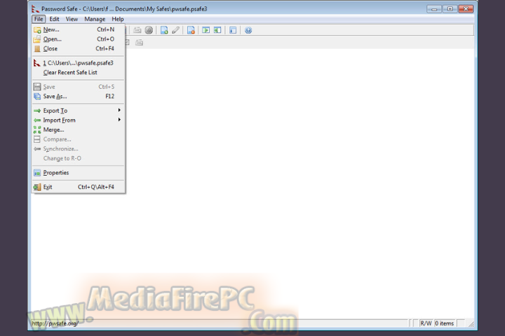 Password Safe 2025 v3.70.1 for pc Password Safe 2025 v3.70.1 for pc