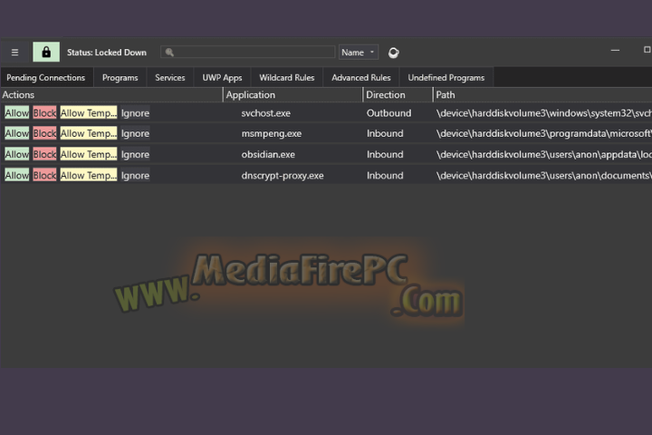 Minimal Firewall 2026 v2.6.4 full version