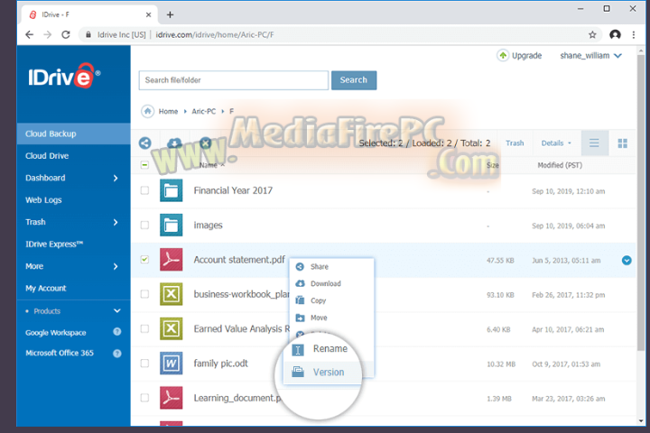 IDrive 2026 v7.0.0.55 full version